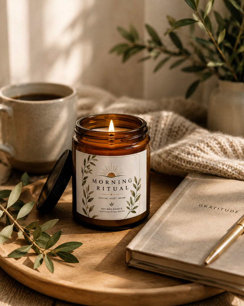 Morning Ritual Candle