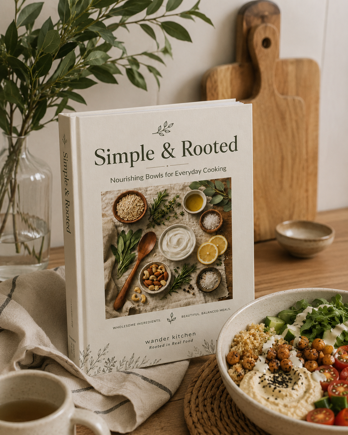 Simple & Rooted Grounding Bowls Recipe Book- Digital Download