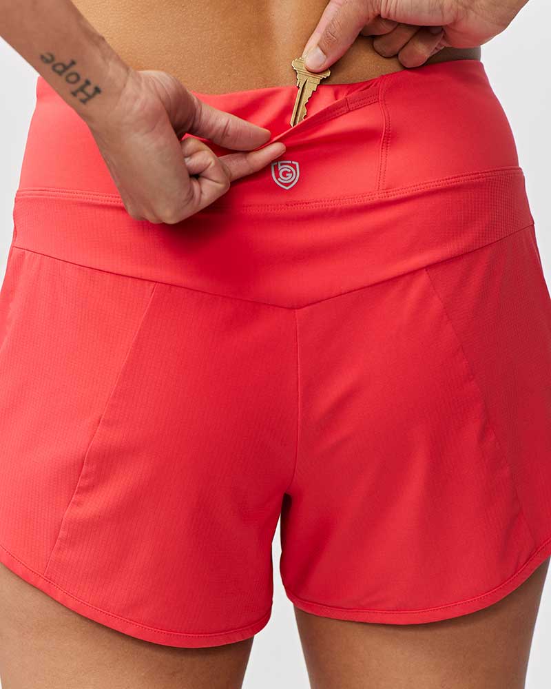 Solace Women's High Rise Running Shorts