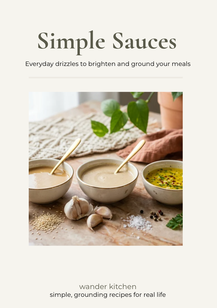 Simple Sauces Mini Recipe Book