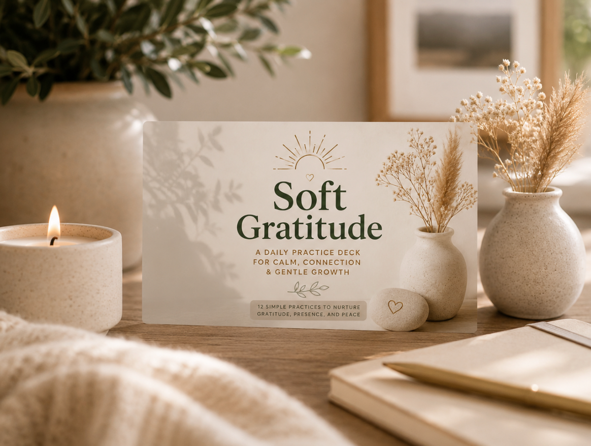 Soft Gratitude Card Pack- Digital Download