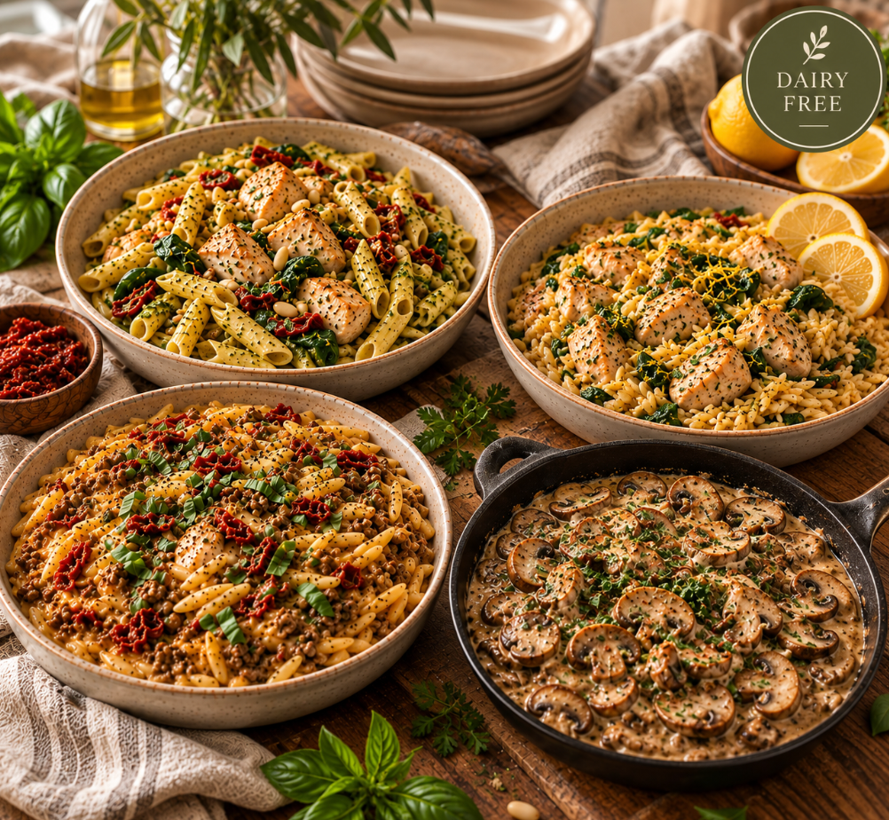 Dairy-Free Creamy Dishes Series Recipe Book- Digital Download