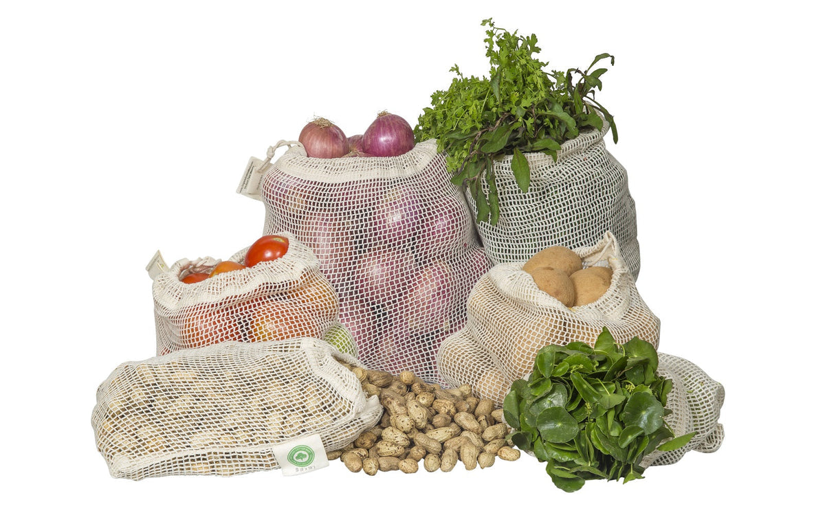 Organic Cotten Mesh Produce Bags
